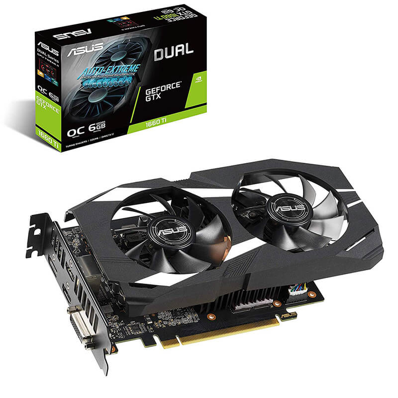 Buy Asus GeForce GTX 1660 Ti Dual OC 6GB GDDR6 at Lowest Price In